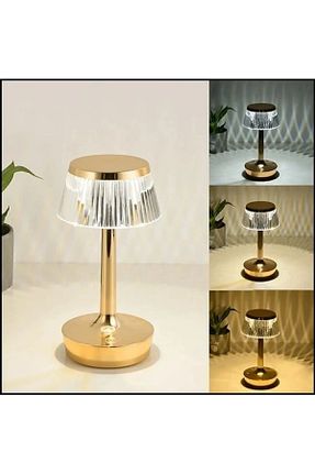 چراغ مطالعه / رومیزی طلائی پلاستیک Cata - کد 729928038