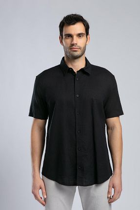 پیراهن مشکی مردانه رگولار Lee Cooper - کد 940148861