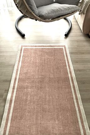 کناره بژ پلی استر Hevia Home - کد 848461181