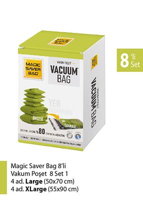 خورجین سفید پلاستیک Magic Saver Bag - کد 31525977