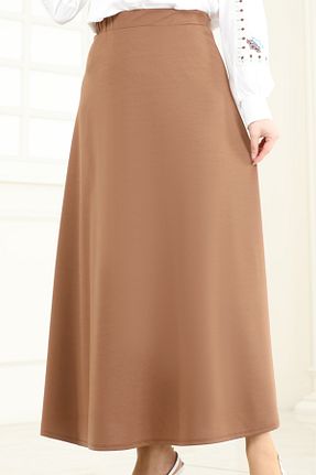 دامن حجاب رنگی زنانه کمر کش دار Modaselvim - کد 940207321
