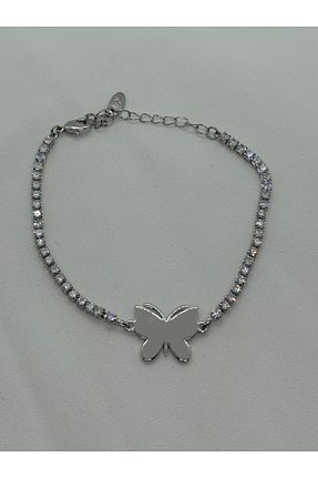 دستبند استیل (فولاد) طوسی زنانه استیل ضد زنگ JewelsofHope - کد 897520102