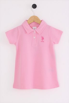 لباس صورتی بچه گانه بافتنی U.S. Polo Assn. - کد 940216910