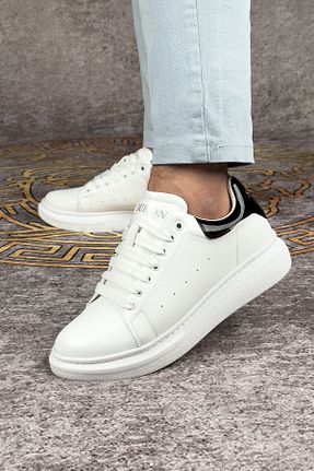 کفش اسنیکر سفید مردانه بند دار pumant - کد 867472676