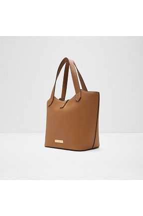 کیف دوشی قهوه ای زنانه چرم مصنوعی Aldo - کد 930004439