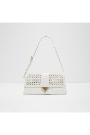 کیف دوشی سفید زنانه چرم مصنوعی Aldo - کد 928392863
