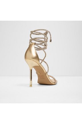 صندل طلائی زنانه پاشنه نازک Aldo - کد 930555093