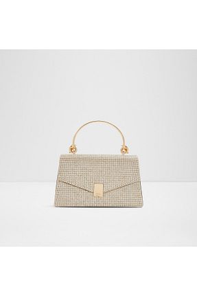 کیف مجلسی طلائی زنانه چرم مصنوعی Aldo - کد 656028202