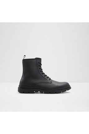 بوت / نیم بوت مشکی مردانه چرم خالص Aldo - کد 858459335
