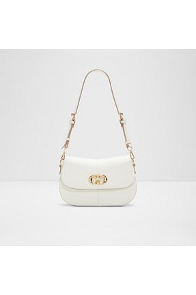 کیف دوشی سفید زنانه چرم مصنوعی Aldo - کد 905722004