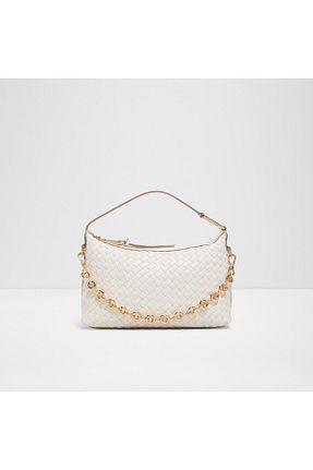 کیف دوشی سفید زنانه چرم مصنوعی Aldo - کد 928394599