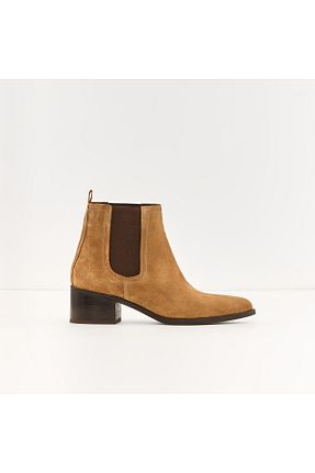 بوت / نیم بوت قهوه ای زنانه جیر Aldo - کد 859579672