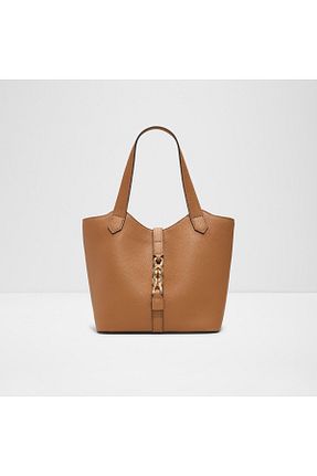 کیف دوشی قهوه ای زنانه چرم مصنوعی Aldo - کد 930004439