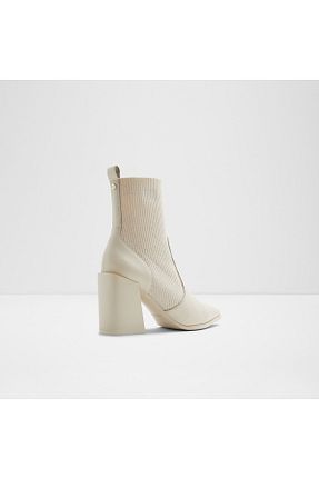 بوت / نیم بوت سفید زنانه چرم مصنوعی Aldo - کد 349865497