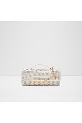 کیف مجلسی سفید زنانه چرم مصنوعی Aldo - کد 923798301