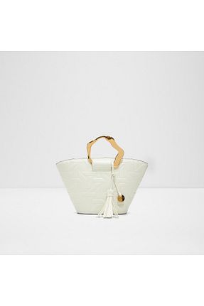 کیف دوشی سفید زنانه چرم مصنوعی Aldo - کد 924121841
