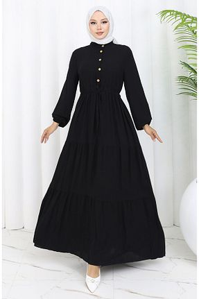 لباس حجاب مشکی زنانه رگولار sefamerve - کد 940260682
