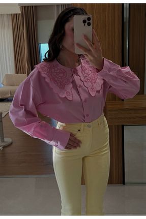 شلوار زرد زنانه پنبه ای CATTLEYAS - کد 940259667