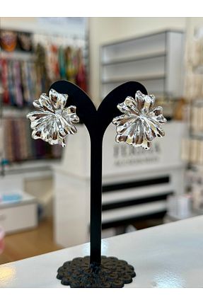 گوشواره جواهر سفید FERİHA DESING - کد 940268198
