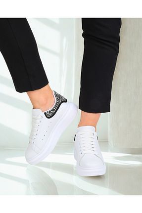 کفش کژوال سفید زنانه جیر FAVORİSPOR - کد 940269956