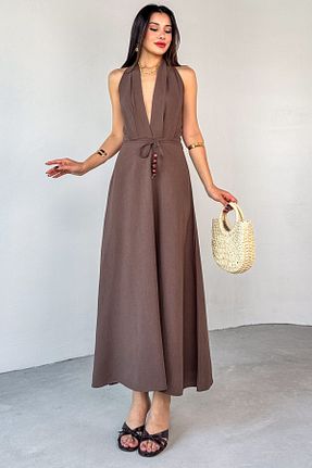 لباس رنگی زنانه کتان Cappmoda - کد 940272184