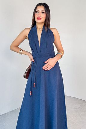 لباس رنگی زنانه کتان Cappmoda - کد 940272167