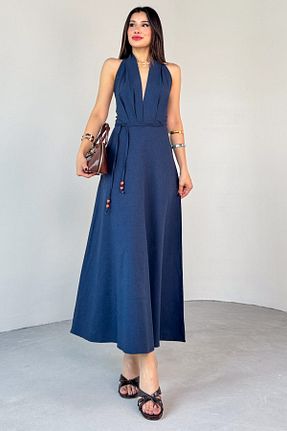 لباس رنگی زنانه کتان Cappmoda - کد 940272167