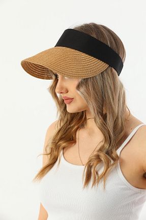 کلاه قهوه ای زنانه حصیر Ritagarcia - کد 674563232