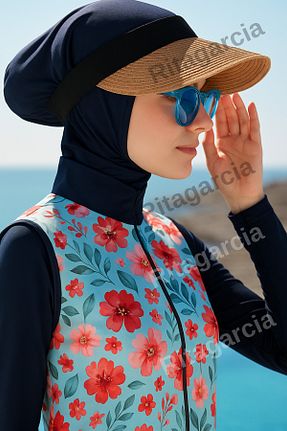 کلاه قهوه ای زنانه حصیر Ritagarcia - کد 674563232
