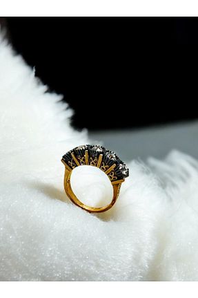 انگشتر جواهر سفید زنانه زیرکن FUYA JEWELLERY - کد 940287732