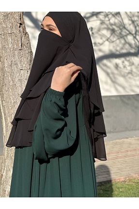 روسری مشکی شیفون İpek - کد 940304427
