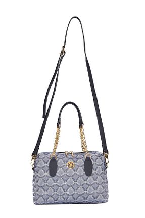 کیف دوشی سرمه ای زنانه پلی استر U.S. Polo Assn. - کد 812055556