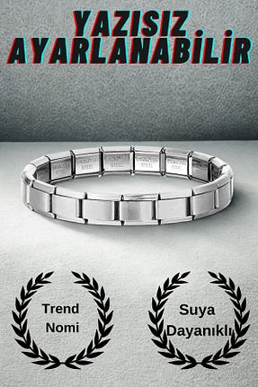 دستبند استیل (فولاد) سفید مردانه استیل ضد زنگ Birmem - کد 932826507