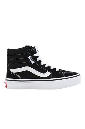 کفش اسنیکر مشکی زنانه چرم اصل Vans - کد 123821868