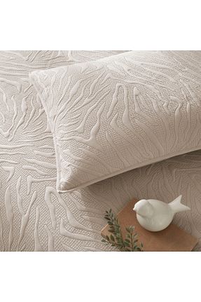 روتختی دونفره بژ پلی استر Linens - کد 785828017