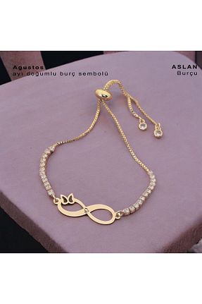 دستبند طلا طلائی زنانه 14 عیار ARCHINO GOLD - کد 906304123
