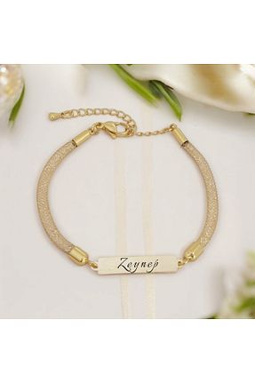 دستبند طلا طلائی زنانه 14 عیار ARCHINO GOLD - کد 928933711
