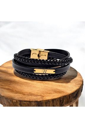 دستبند طلا طلائی مردانه 14 عیار ARCHINO GOLD - کد 906304553