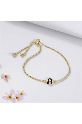 دستبند طلا طلائی زنانه 14 عیار ARCHINO GOLD - کد 930928981