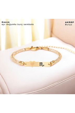 دستبند طلا طلائی زنانه 14 عیار ARCHINO GOLD - کد 938808010