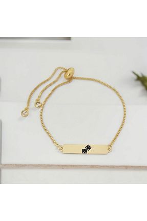 دستبند طلا طلائی زنانه 14 عیار ARCHINO GOLD - کد 928933651