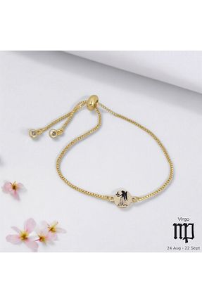 دستبند طلا طلائی زنانه 14 عیار ARCHINO GOLD - کد 930929735