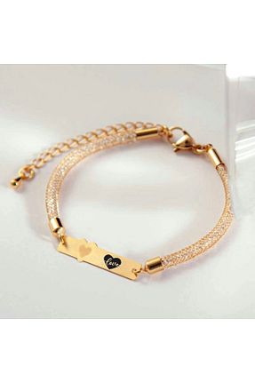 دستبند طلا طلائی زنانه 14 عیار ARCHINO GOLD - کد 938807348