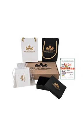 دستبند طلا طلائی زنانه 14 عیار ARCHINO GOLD - کد 906424200