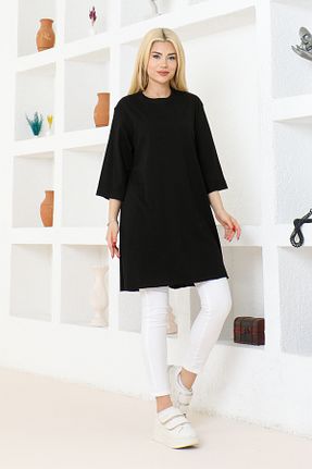 تیشرت مشکی زنانه اورسایز nacar çarşı - کد 934470705