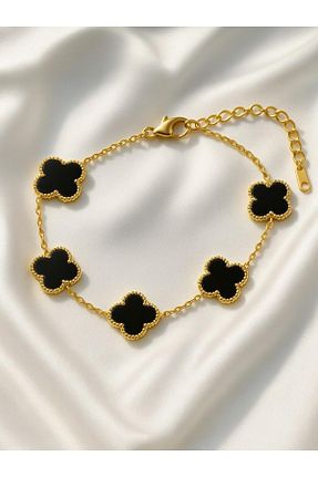 دستبند استیل (فولاد) طلائی استیل (فولاد) Merand - کد 895218057