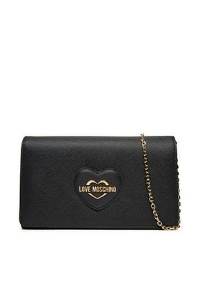 کیف دوشی مشکی زنانه چرم مصنوعی Love Moschino - کد 875848955