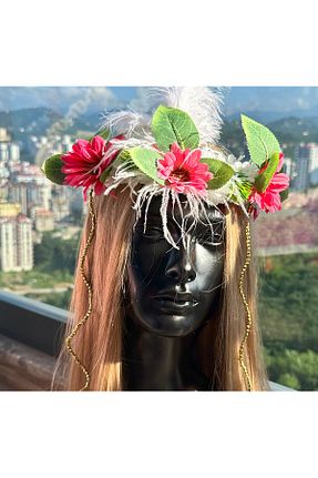 تاج رنگی زنانه فلزی queen accessories - کد 940471649
