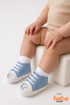 کفش کژوال آبی بچه گانه مخلوط پلی استر Trend Bebe Butik - کد 940761980