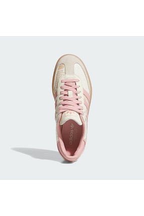 کفش اسنیکر صورتی زنانه بند دار adidas - کد 940513999